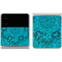 Blue Zen Ginseng Galaxy Z Flip3 5G Skin